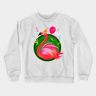 Flamingo Party Crewneck Sweatshirt